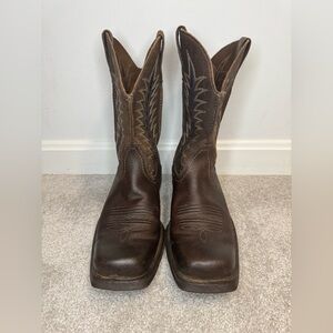 Ariat Dark Brown Cowboy Boots